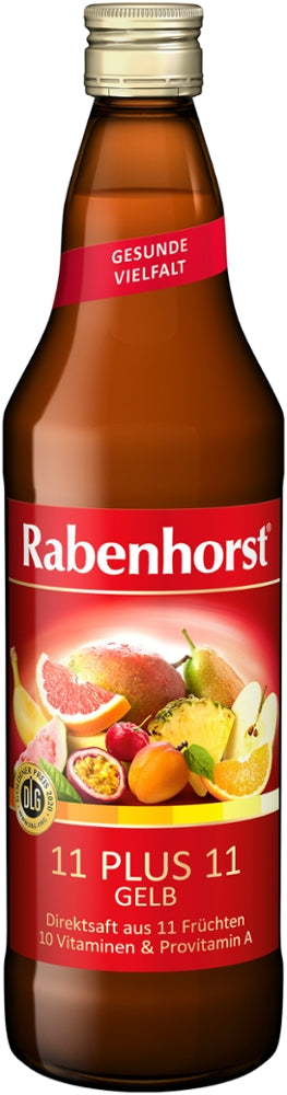 Rabenhorst 11 plus 11 Gelber Multi-Vitamin-Saft 750ml