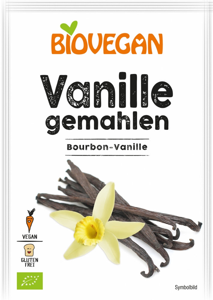 Biovegan Vanille gemahlen, BIO 5g