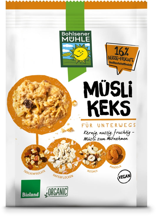 Bohlsener Mühle Müsli Keks für Unterwegs, 150g