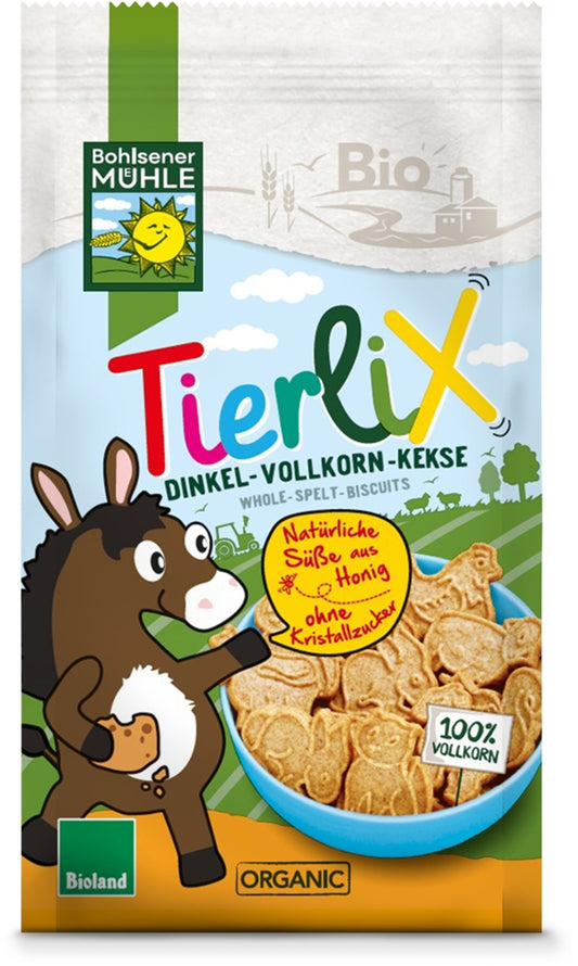 Bohlsener Mühle TierliX Dinkel-Vollkorn-Kekse, 125g