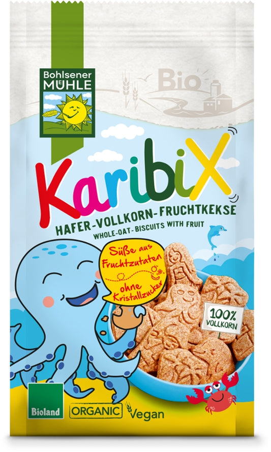 Bohlsener Mühle Karibix Hafer-Vollkorn-Fruchtkekse, 125g