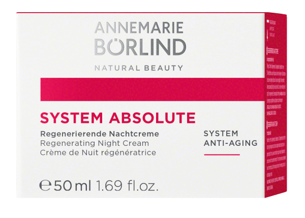 ANNEMARIE BÖRLIND SYSTEM ABSOLUTE Regenerierende Nachtcreme, 50ml
