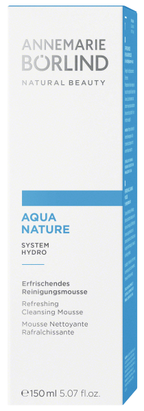 ANNEMARIE BÖRLIND AQUANATURE Erfrischendes Reinigungsmousse, 150ml