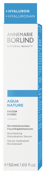 AQUANATURE Revitalisierendes Feuchtigkeitsserum, 50ml