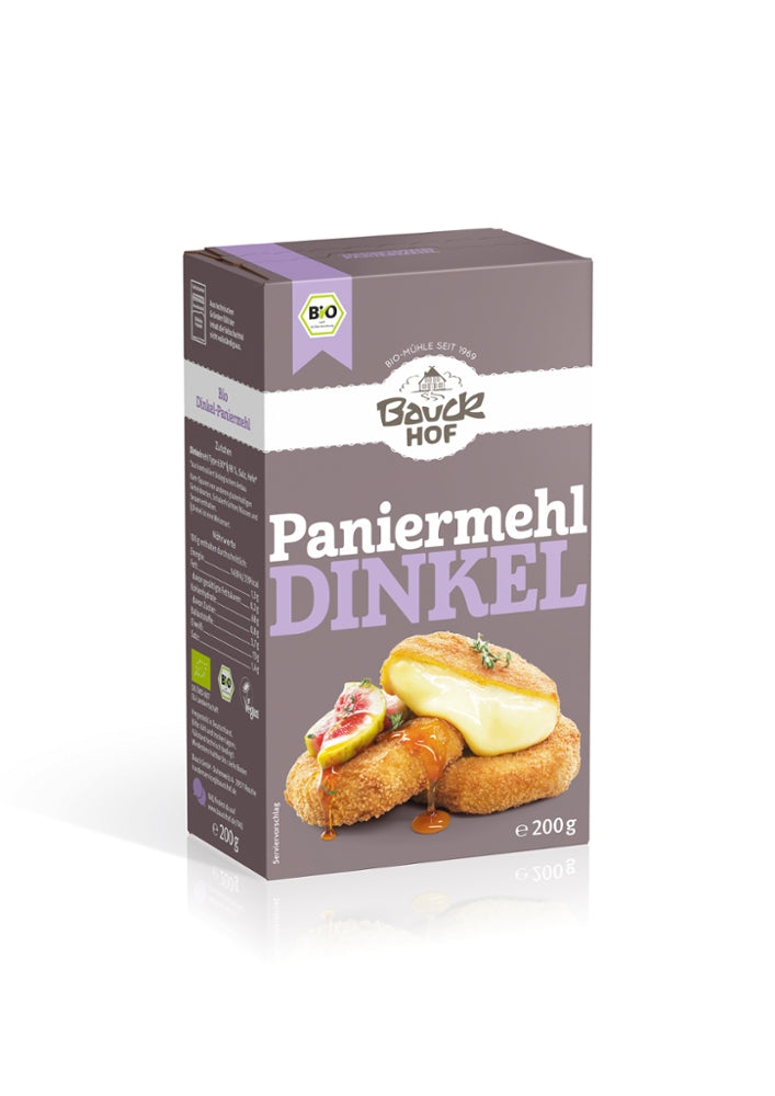 Bauckhof Dinkel-Paniermehl Bio, 200g