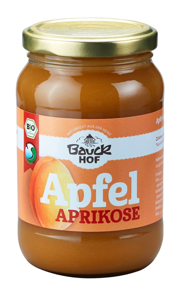Bauckhof Apfel-Aprikosenmus gesüßt Bio, 360g