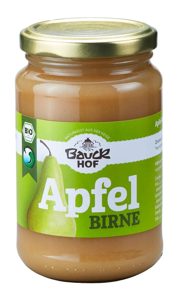Apfel-Birnenmark ungesüßt Bio, 360g