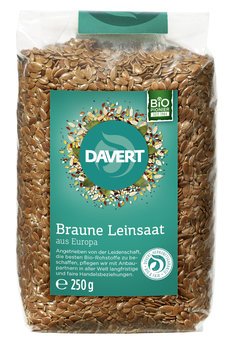 Braune Leinsaat aus Europa 250g