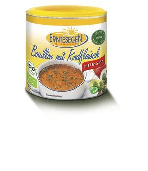 Bouillon mit Rindfleisch, 120g