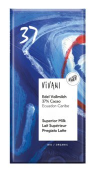 Edel Vollmilch Schokolade 37% Cacao Ecuador- Caribe, 100g