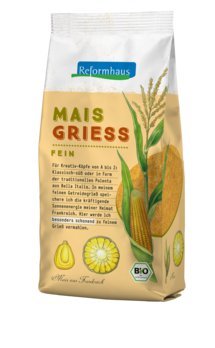 Reformhaus Maisgrieß, fein, Polenta, bio, 500g