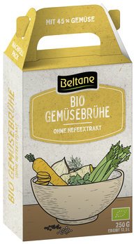 Beltane Gemüsebrühe Nachfüllpackung, vegan, glutenfrei, lactosefrei, 250g