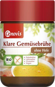 Cenovis Klare Gemüsebrühe ohne Hefe, bio, 140g