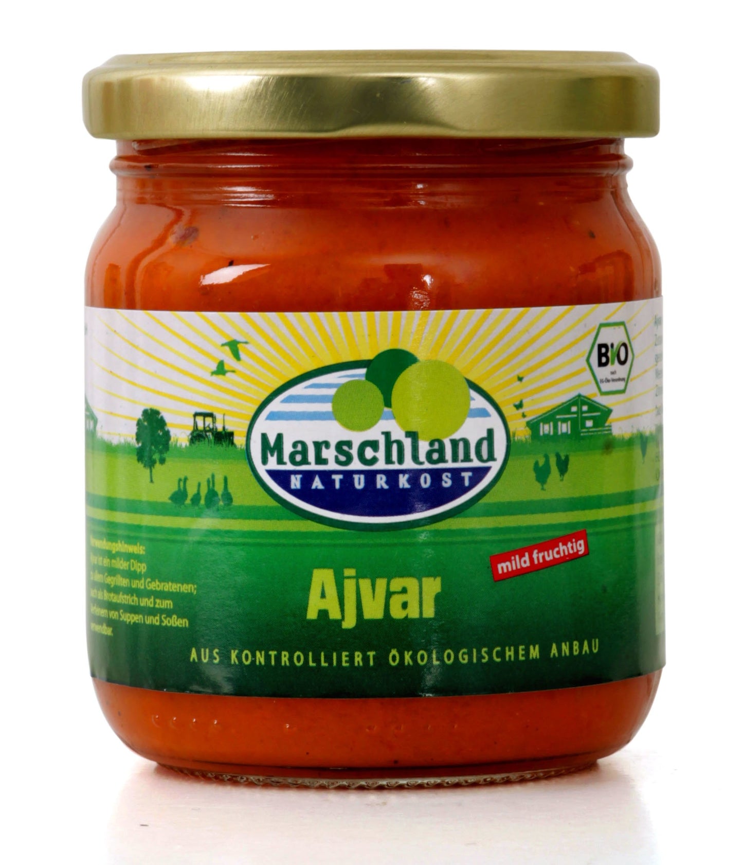 Marschland Bio Ajvar mild 210 ml