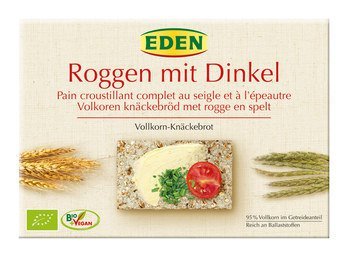 Eden Roggen mit Dinkel Vollk.-Knäckebrot, 250g
