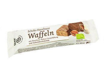 GEPA Bio Schoko Haselnuss Waffeln 30g