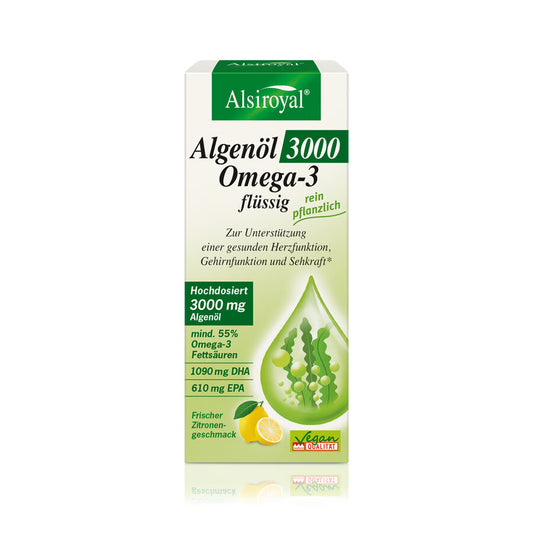 Alsiroyal Algenöl 3000 Omega-3 flüssig, 100 ml