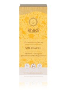 khadi Pflanzenhaarfarbe Goldhauch, 100g