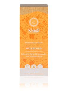 khadi Pflanzenhaarfarbe Hellblond, 100g