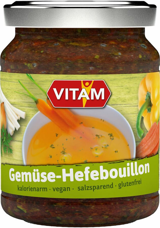 Vitam Gemüse-Hefebouillon, pastös, 150g