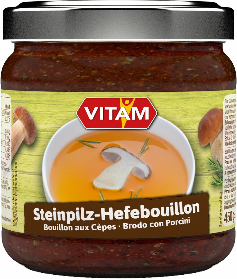Vitam Steinpilz-Hefebrühe , 450g