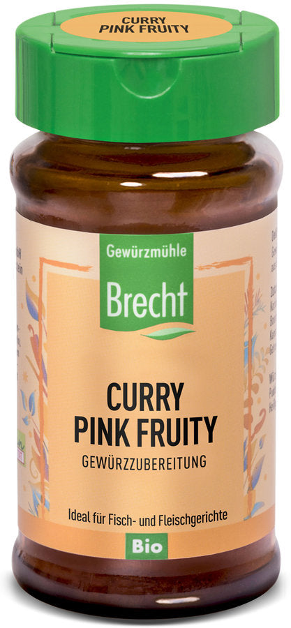 Gewürzmühle Brecht Curry Pink Fruity Glas, 40g