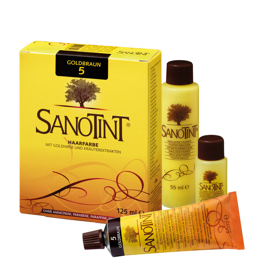 SANOTINT Haarfarbe Nr. 05 Goldbraun, 125ml