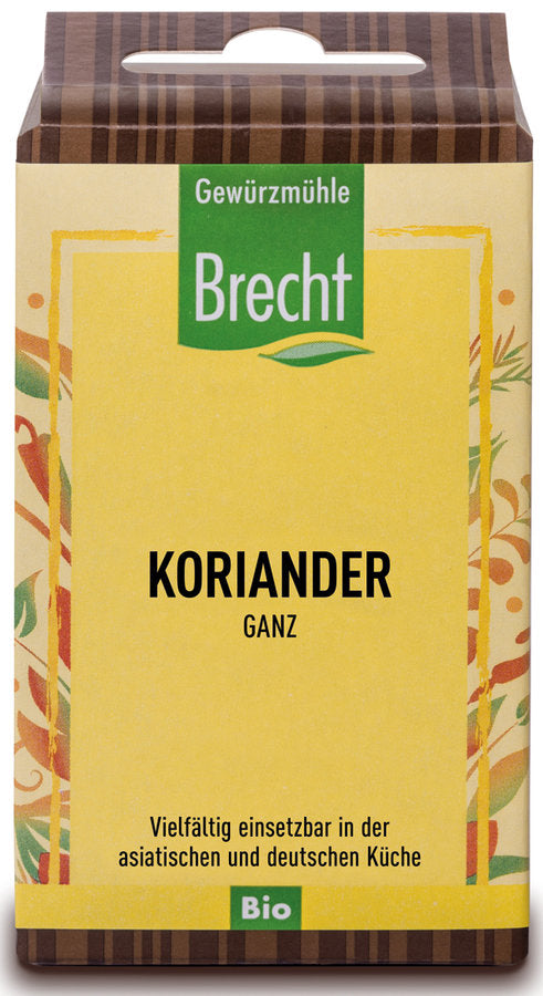 Gewürzmühle Brecht Koriander ganz Nachfüllpack, 25g