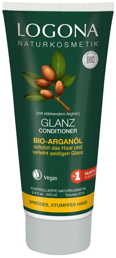 Logona Glanz Conditioner Bio-Arganöl, 200ml