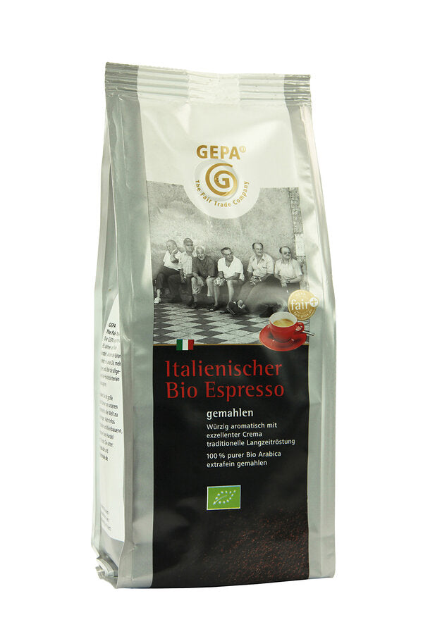 GEPA Italienischer Bio Espresso 250 g extrafein gemahlen