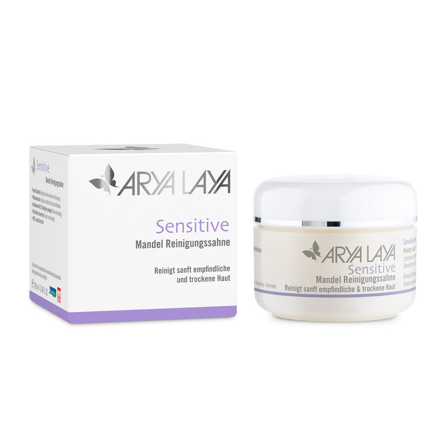 ARYA LAYA Sensitive Mandel Reinigungssahne, 100ml