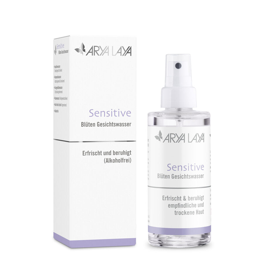 ARYA LAYA Sensitive Blüten Gesichtswasser, 100ml