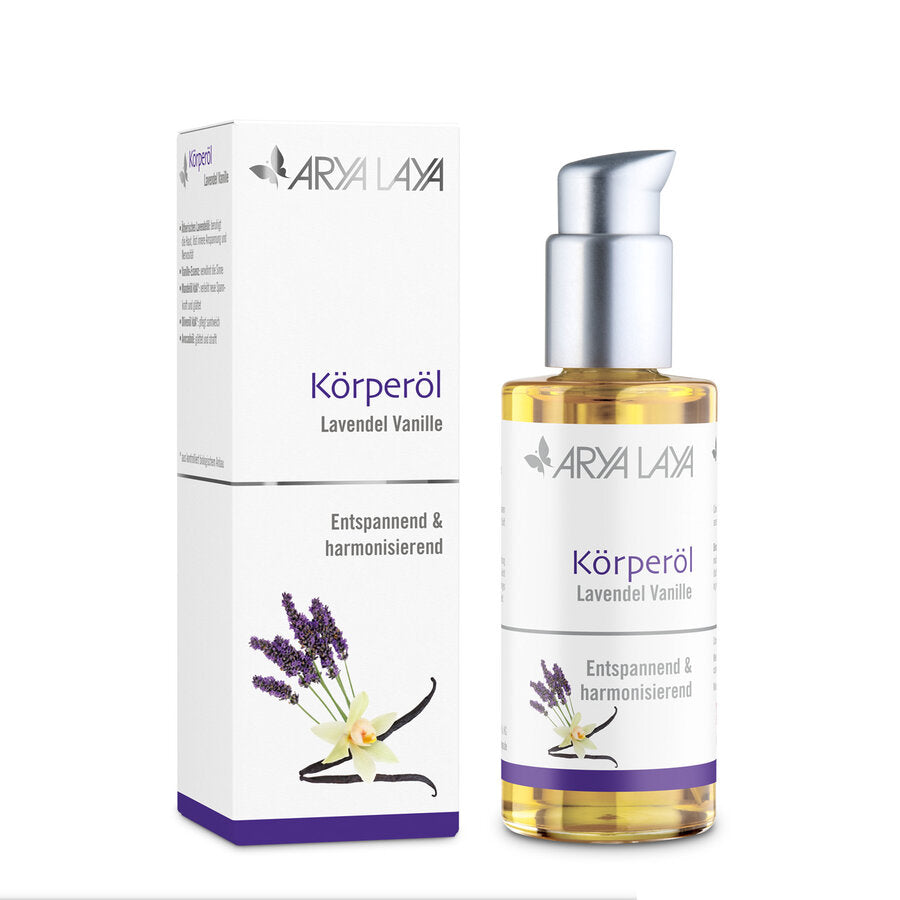 ARYA LAYA Körperöl Lavendel Vanille, 100ml