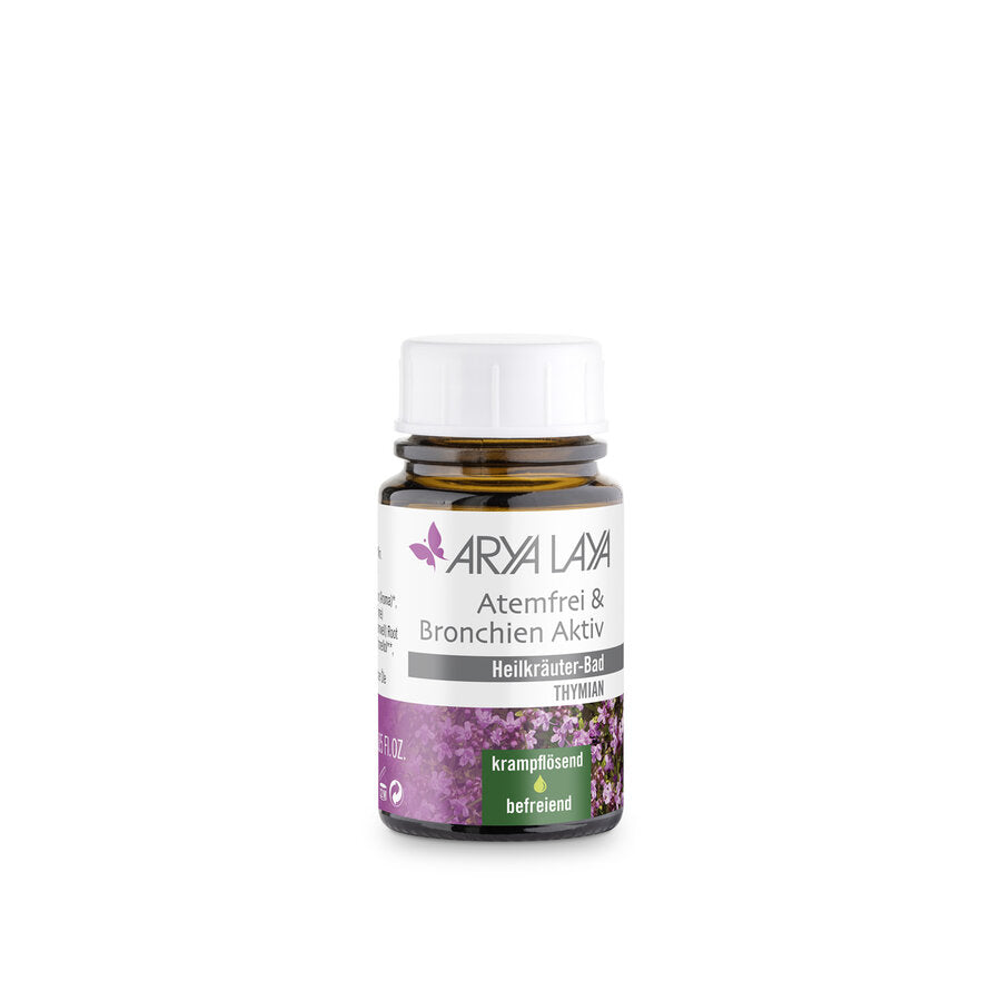 ARYA LAYA Heilkräuter-Bad Atemfrei & Bronchien Aktiv Thymian, 25ml