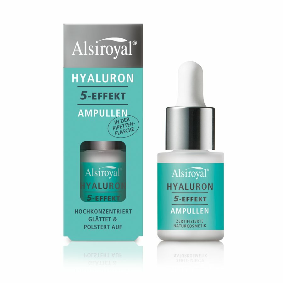 Alsiroyal HYALURON 5-EFFEKT Ampullen Pipette, 15ml