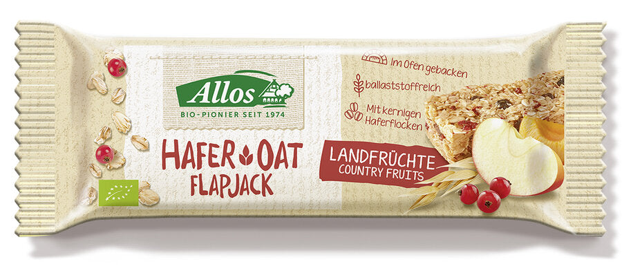 Allos Hafer Flapjack Landfrüchte, 50g