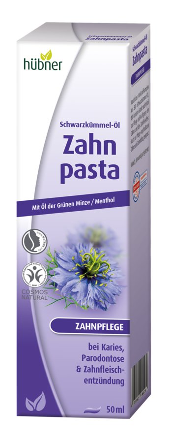 Hübner Schwarzkümmel-Öl Zahnpasta, 50ml