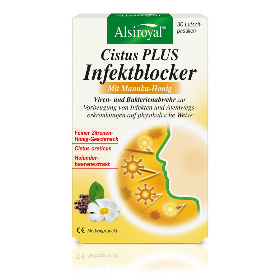 Alsiroyal Cistus PLUS Infektblocker mit Manuka-Honig, 30St