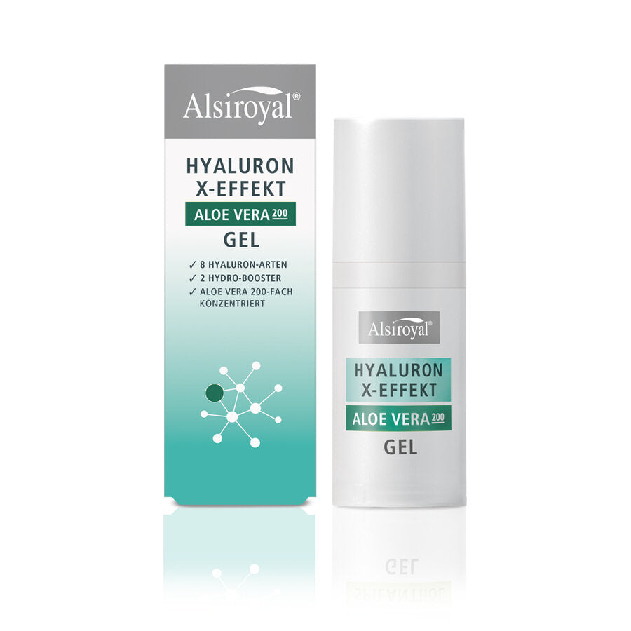 Alsiroyal Hyaluron X-EFFEKT Aloe Vera 200 Gel, 30 ml