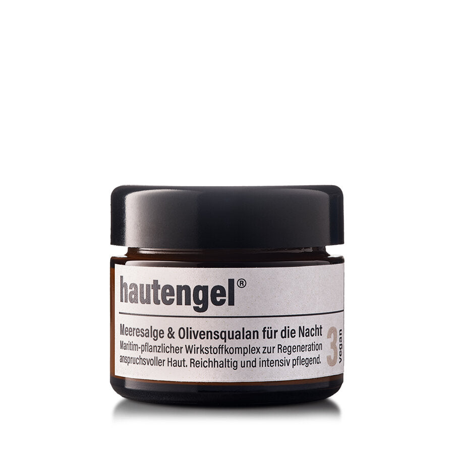 Hautengel Meeresalge & Olivensqualan für die Nacht, 50ml