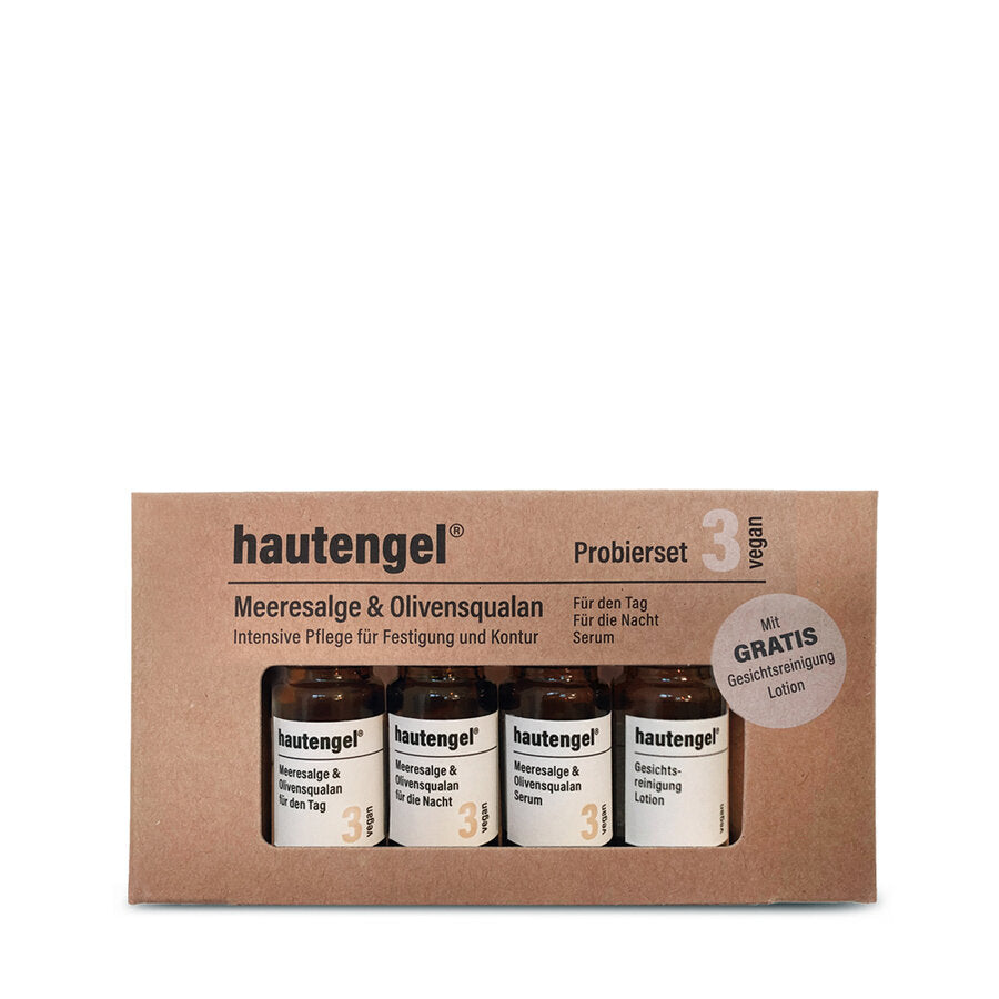 Hautengel Probierset 3: Meeresalge & Olivensqualan 20ml