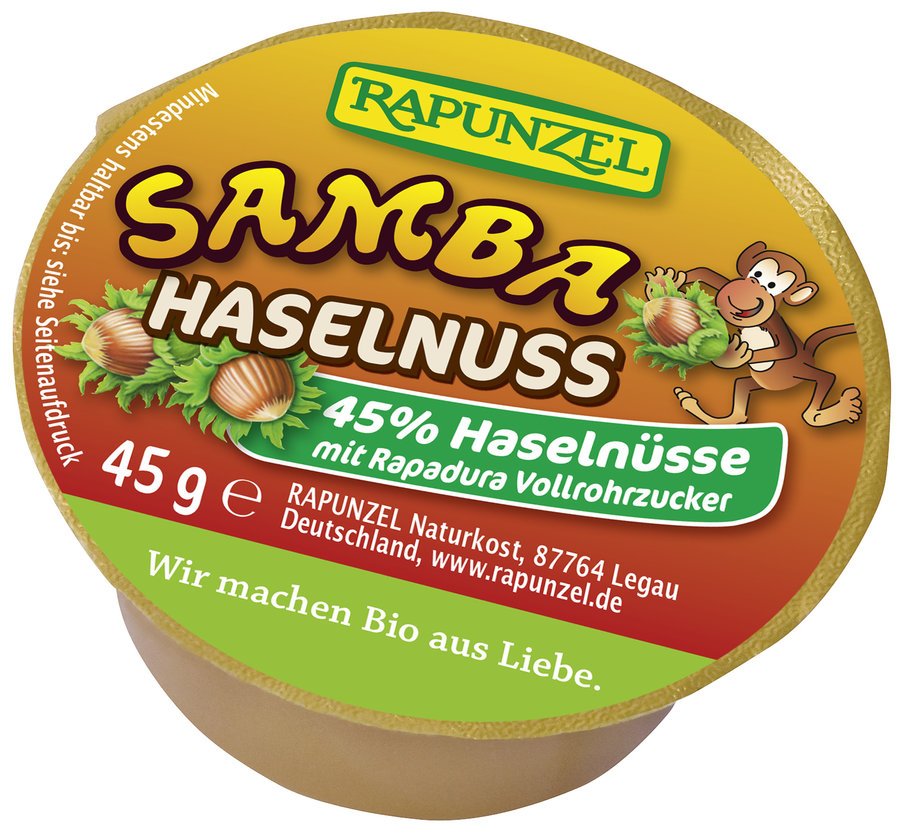Rapunzel Samba Haselnuss, 45g