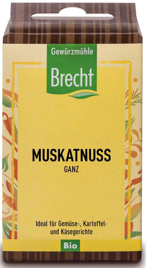 Gewürzmühle Brecht Muskatnuss ganz Nachfüllpack, 5 St
