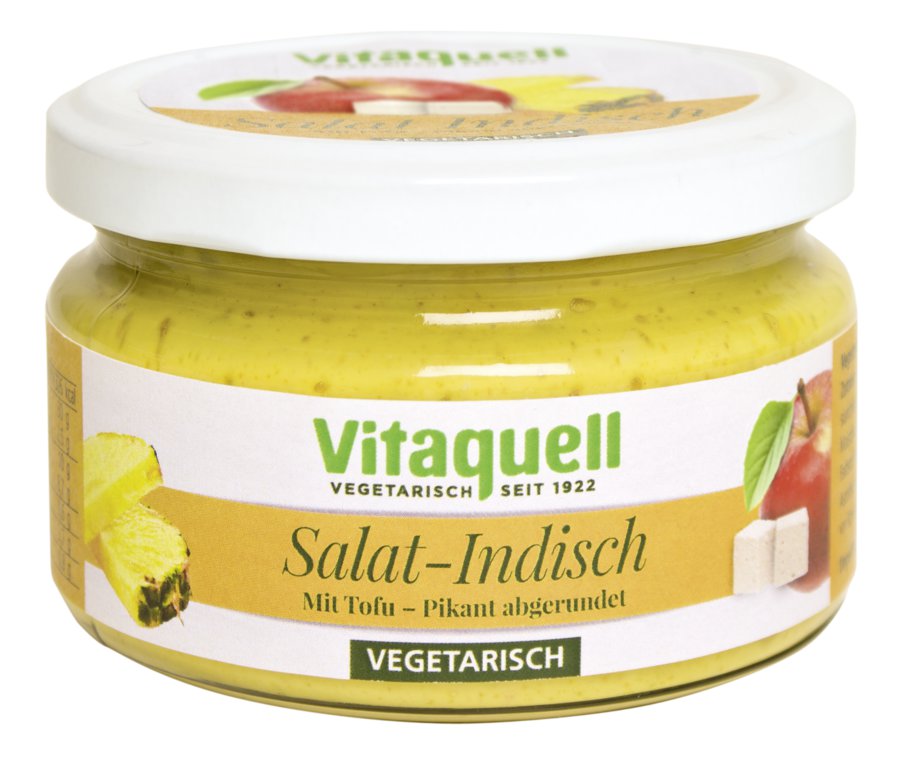 Vitaquell Tofu-Salat Indisch, vegetarisch, 200g