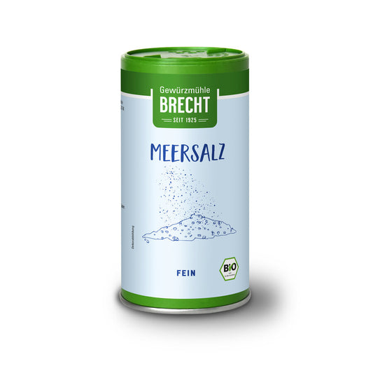 Bio Meersalz fein 250g Dose Brecht