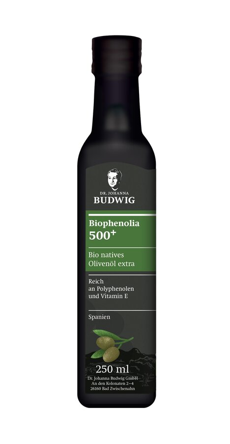 Biophenolia 500+ Olivenöl Bio 250ml Dr. Budwig