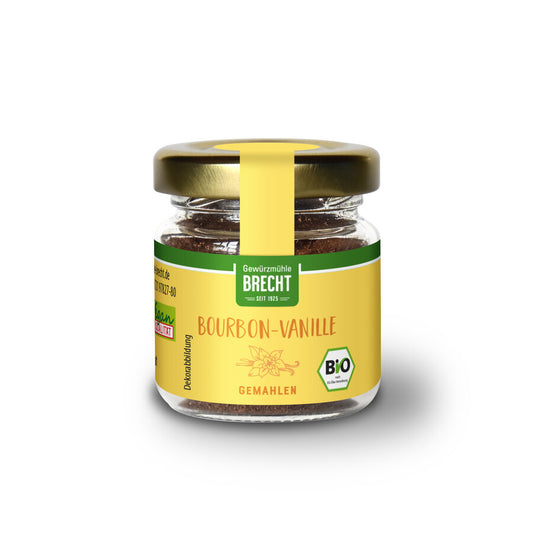 Bourbon-Vanille gemahlen Bio 15g Brecht