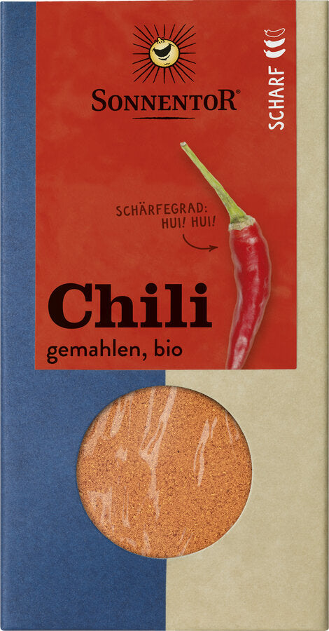Chili gemahlen Bio 40g Sonnentor
