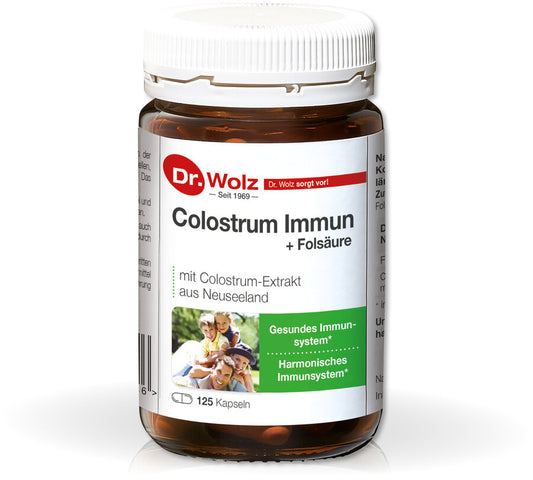 Colostrum Immun, 125 Kapseln 30g Dr. Wolz