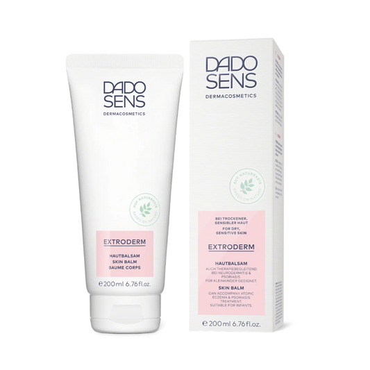 DADO SENS EXTRODERM Hautbalsam 200 ml mit Umverpackung – intensiv pflegender Balsam bei Neurodermitis und Psoriasis